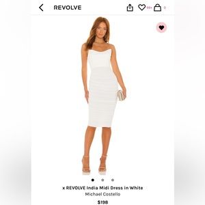 Michael Costello Revolve Dress XL